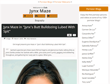 Tablet Screenshot of club-jynxmaze.com